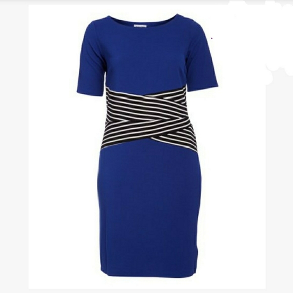 Shelby & Palmer Dresses & Skirts - Shelby & Palmar Royal Blue Sheath Dress